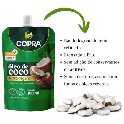 Imagem de Óleo de Coco 100ml Pouch Extra Virgem 100% Natural - Copra
