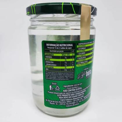 Imagem de Óleo De Coco 500ml Sem Sabor Sem Cheiro  Copra