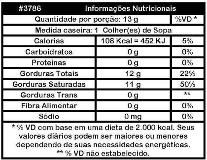 Imagem de Óleo de Coco Extra Virgem 500ml Vidro Coco Show - Copra