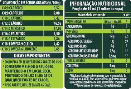 Imagem de Óleo de Coco Extravirgem 500ml - Copra