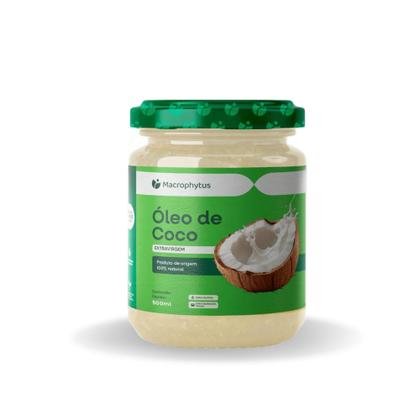 Imagem de Óleo De Coco Extravirgem Película 0,3% Acidez Macrophytus (200ML)