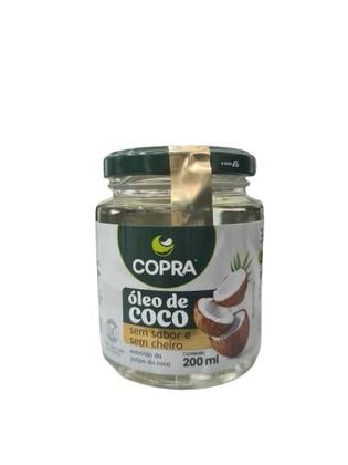Imagem de Óleo De Coco Sem Sabor Copra 200ml Kit C/2