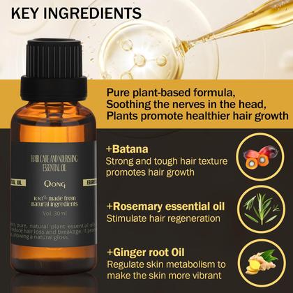 Imagem de Óleo de crescimento capilar Óleo de Batana com infusão de alecrim 30mL