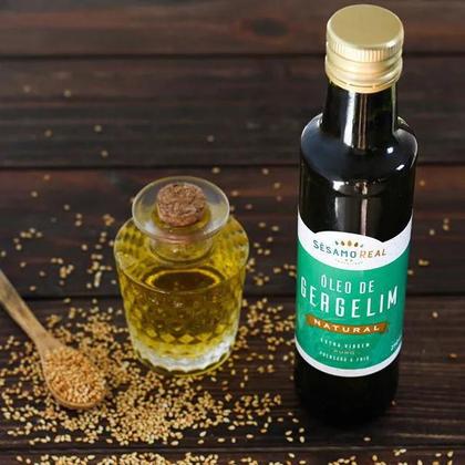 Imagem de Óleo De Gergelim Extra Virgem Prensado A Frio 250ml - Sésamo Real