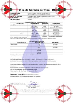 Imagem de Óleo De Gérmen de trigo 100% Natural Distriol 1 Lt