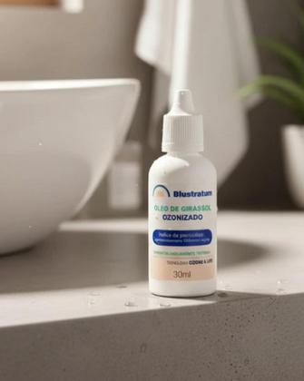 Imagem de Óleo de Girassol Ozonizado  30ml Blustratum