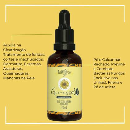 Imagem de Óleo de Girassol Ozonizado Super Concentrado Para Ozonioterapia Óleo de Ozônio Natural e Vegano 30ml