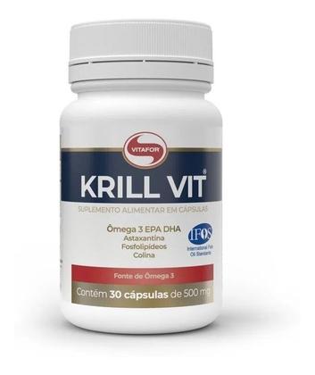 Imagem de Óleo de Krill Vit 30 Cápsulas 500mg Vitafor