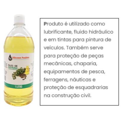Imagem de Óleo De Mamona 1 Litro 100 por Cento Rícino Puro Máquina