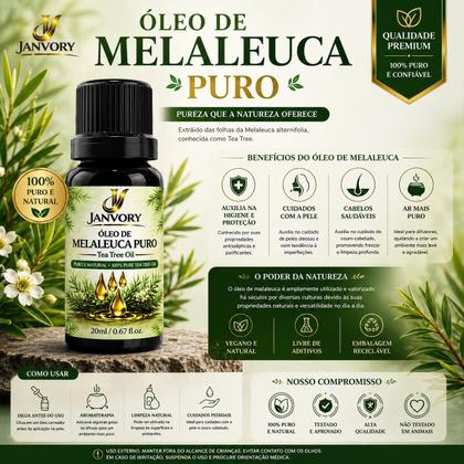 Imagem de Óleo de Melaleuca (Tea Tree) 100% Puro  20 ml