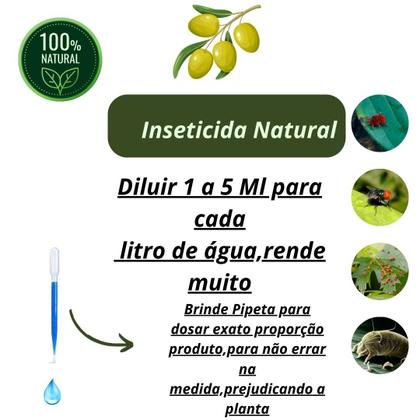 Imagem de Óleo de neem repelente inseticida para plantas nin original 1 litro