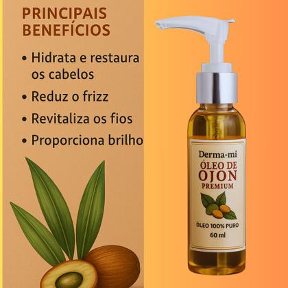 Imagem de Óleo de Ojon Premium 60ml  Nutrição e Brilho Intenso para os Cabelos