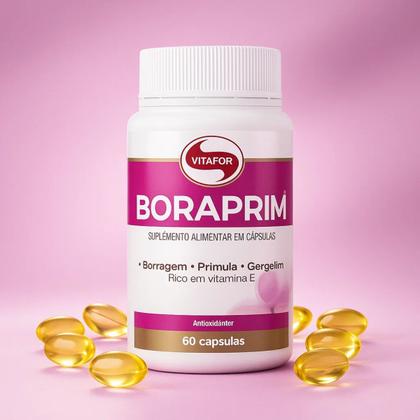 Imagem de Óleo de Prímula Boraprim 1000mg 60 Capsulas Vitafor