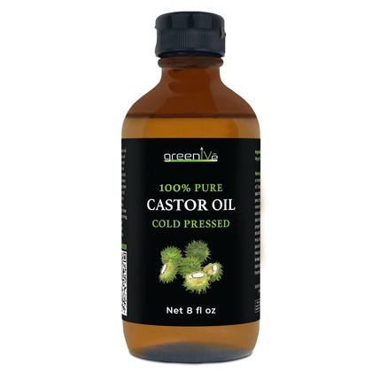 Imagem de Óleo de Rícino GreenIve 100% Puro e Orgânico - 240ml - Prensado a Frio