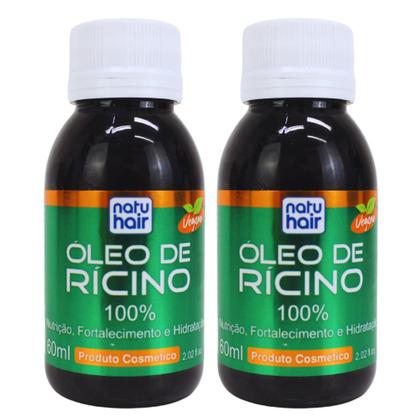 Imagem de Óleo de Rícino Natuhair 60ml x2 un