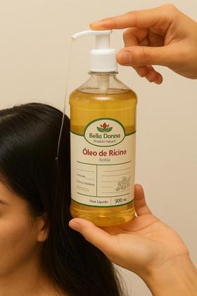 Imagem de Óleo De Rícino Prensado A Frio 100% Puro 500ml C/aplicador