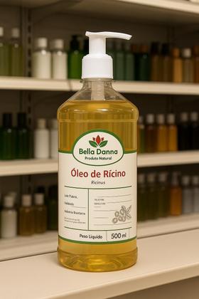 Imagem de Óleo De Rícino Prensado A Frio 100% Puro 500ml C/aplicador