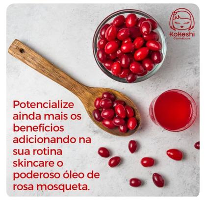 Imagem de Óleo de Rosa Mosqueta 100% Puro 20 ML - Kokeshi - Original com Nota fiscal