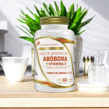 Imagem de Óleo De Semente De Abóbora 1g 60 Cápsulas - Flora Nativa