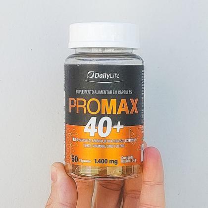 Imagem de Oleo de Semente de Abobora, Vitamina E, Zinco, Selênio e Licopeno de Tomate 60 Cápsulas, Sem Glúten para Homens 1400mg DailyLife