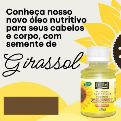 Imagem de Óleo de Semente de Girassol Ouribel para Cabelos e Corpo 100ml