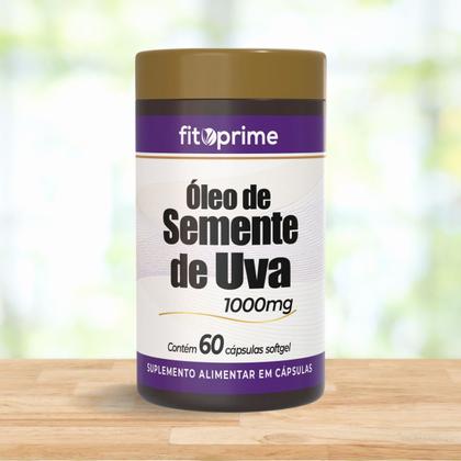 Imagem de Óleo de Semente de Uva 1000mg com 60 Cápsulas Fitoprime