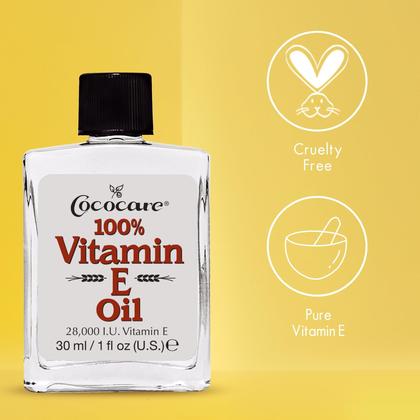 Imagem de Óleo de vitamina E COCOCARE Maximum Moisture 28mL para pele seca