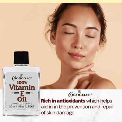 Imagem de Óleo de vitamina E COCOCARE Maximum Moisture 28mL para pele seca