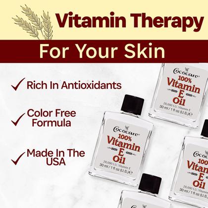 Imagem de Óleo de vitamina E COCOCARE Maximum Moisture 28mL para pele seca