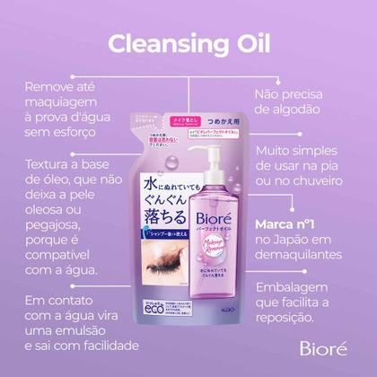 Imagem de Óleo Demaquilante Facial Bioré - Cleansing Oil Refil