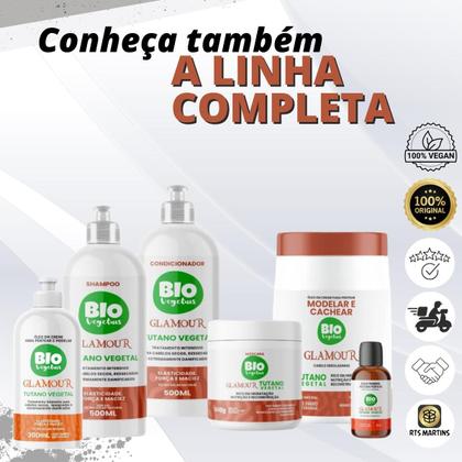 Imagem de Óleo em Creme 300ml + Óleo Biovegetais Glamour Tutano 60ml