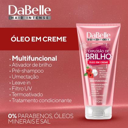 Imagem de Óleo em Creme Dabelle Explosão Brilho 190ml