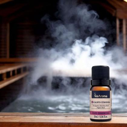 Imagem de Oleo essencial 10ml eucalipto citriodora puro via aroma