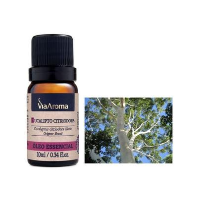 Imagem de Oleo essencial 10ml eucalipto citriodora puro via aroma