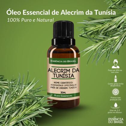 Imagem de Óleo Essencial Alecrim da Tunísia 30ml Orgânico Natural Puro