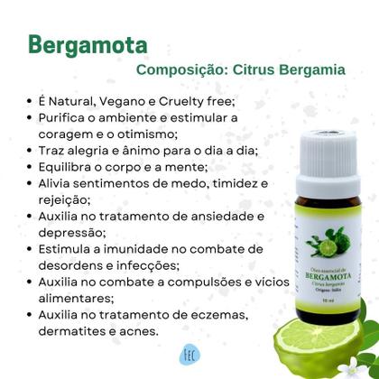 Imagem de Óleo Essencial Bergamota 10ml Harmonie Aromaterapia