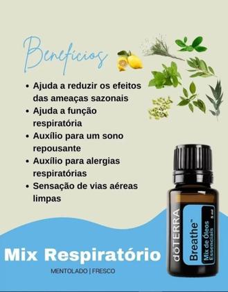 Imagem de Óleo essencial Breathe 5ML - Suporte ronco, sono, alergia, sintoma respiratório