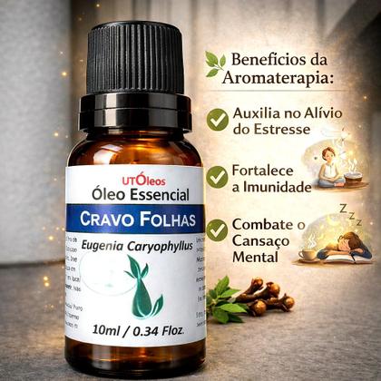 Imagem de Óleo Essencial de Cravo Folhas 100% Puro
