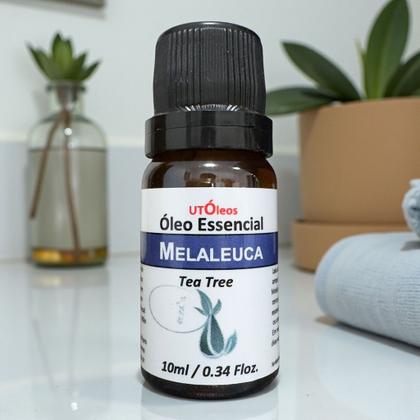 Imagem de Óleo Essencial de Melaleuca (Tea Tree) - 100% Puro - Frasco vidro com gotejador