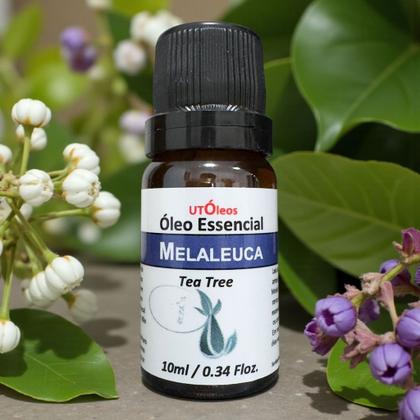 Imagem de Óleo Essencial de Melaleuca (Tea Tree) - 100% Puro - Frasco vidro com gotejador