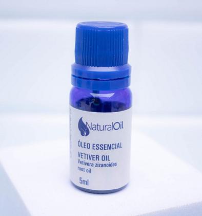 Imagem de Óleo Essencial de Vetiver Haiti 100 Puro Natural Oil 5ml  Aroma Amadeirado e Relaxante