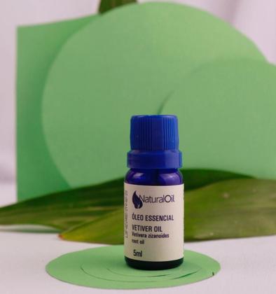 Imagem de Óleo Essencial de Vetiver Haiti 100 Puro Natural Oil 5ml  Aroma Amadeirado e Relaxante