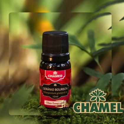 Imagem de Óleo Essencial Gerânio 100% Puro 10ml - Chamed