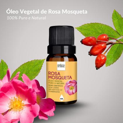 Imagem de Óleo Essencial Gerânio Bourbon + Vegetal Rosa Mosqueta 10ml
