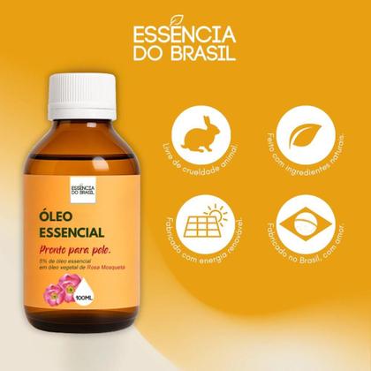 Imagem de Óleo Essencial Gerânio do Egito 100ml Pronto Pele / Massagem