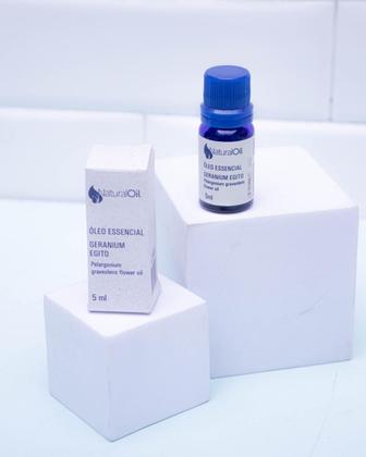 Imagem de Óleo Essencial Gerânio Egito 100% Puro 5ml Natural Oil