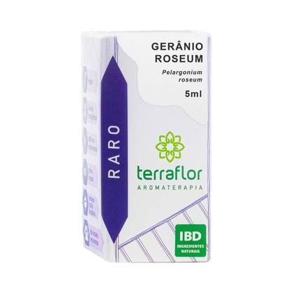 Imagem de Óleo Essencial Gerânio Roseum Terra Flor 5ml