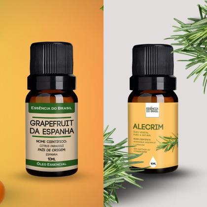 Imagem de Óleo Essencial Grapefruit Espanha + Vegetal de Alecrim 10ml