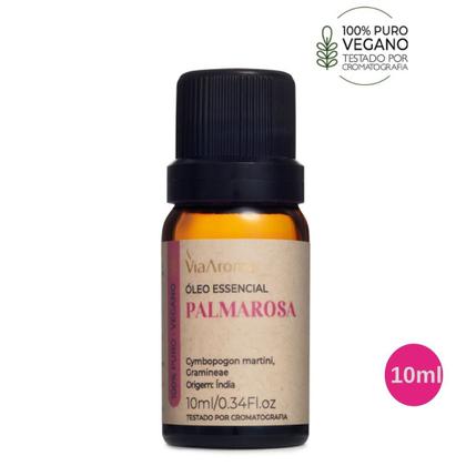 Imagem de Óleo Essencial Natural de Palmarosa Via Aroma 10ml 100% Puro