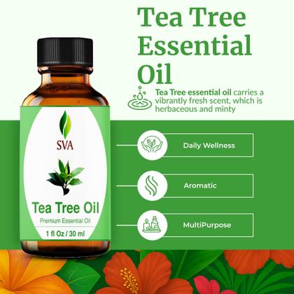 Imagem de Óleo Essencial SVA ORGANICS 30ml de Melaleuca